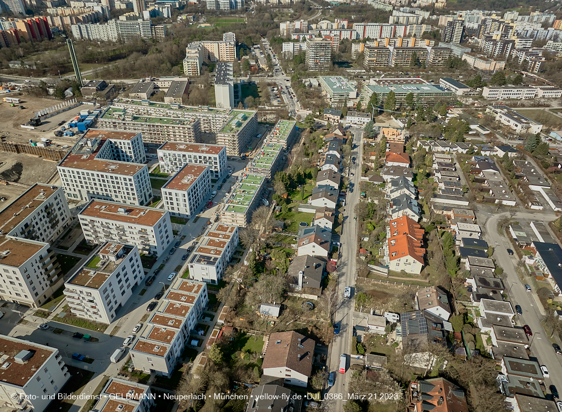 22.03.2023 - Baustele und Wohnanlage Alexisquartier